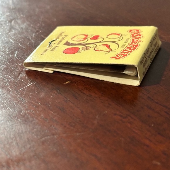 Vintage Matchbook Casa de Fruta Pacheco Pass Hollister California Fruit Visit - Picture 8 of 10